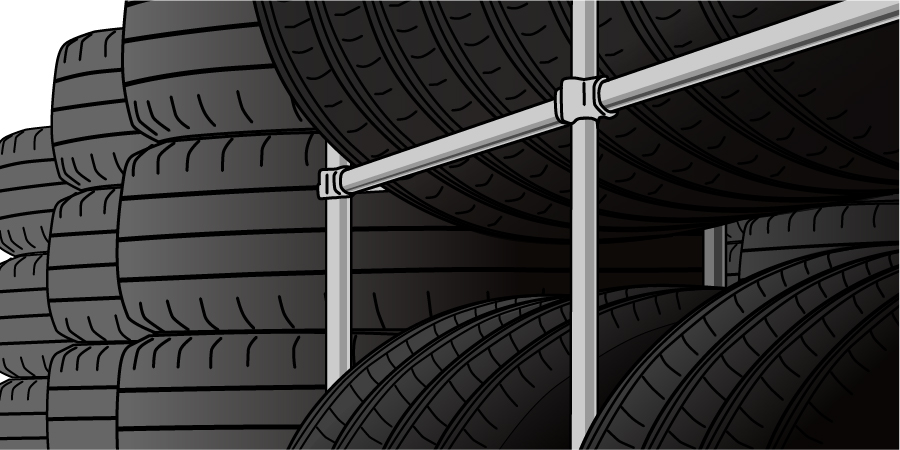 タイヤの正しい保管方法とは？適切な置き方と保管場所