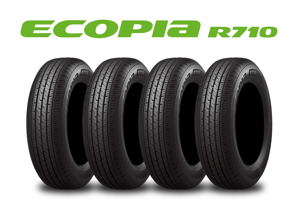 ECOPIA R710 195/70R15 4本[取付・メンテナンス＋パンク補償付き