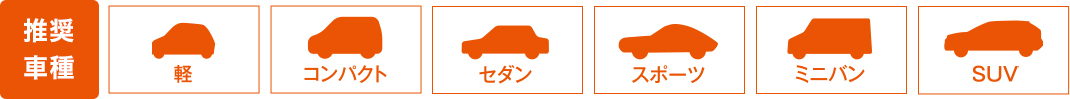 推奨車種